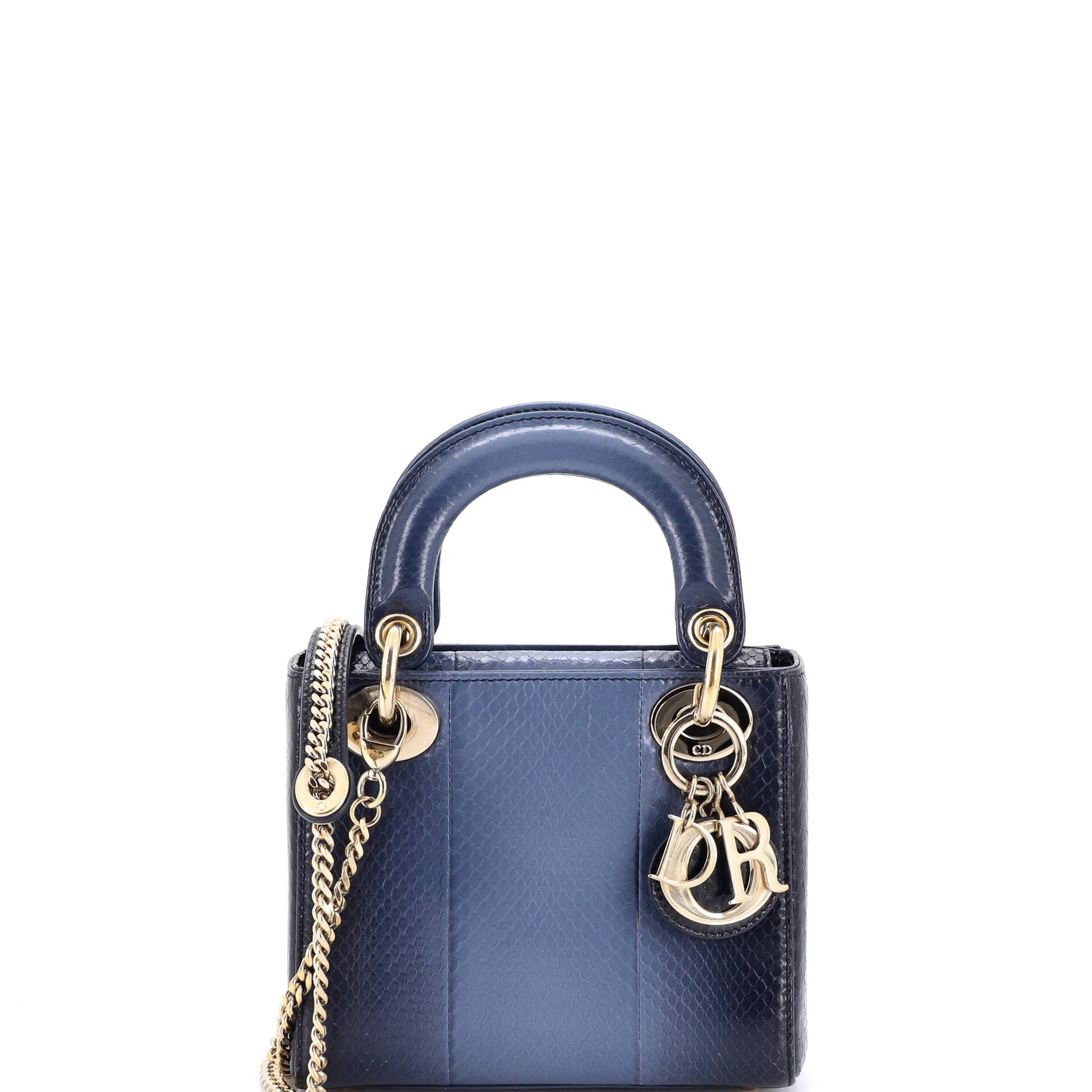 Lady Dior Chain Bag Python Mini