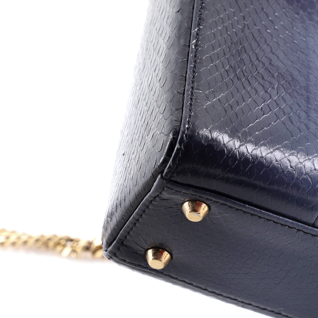Lady Dior Chain Bag Python Mini