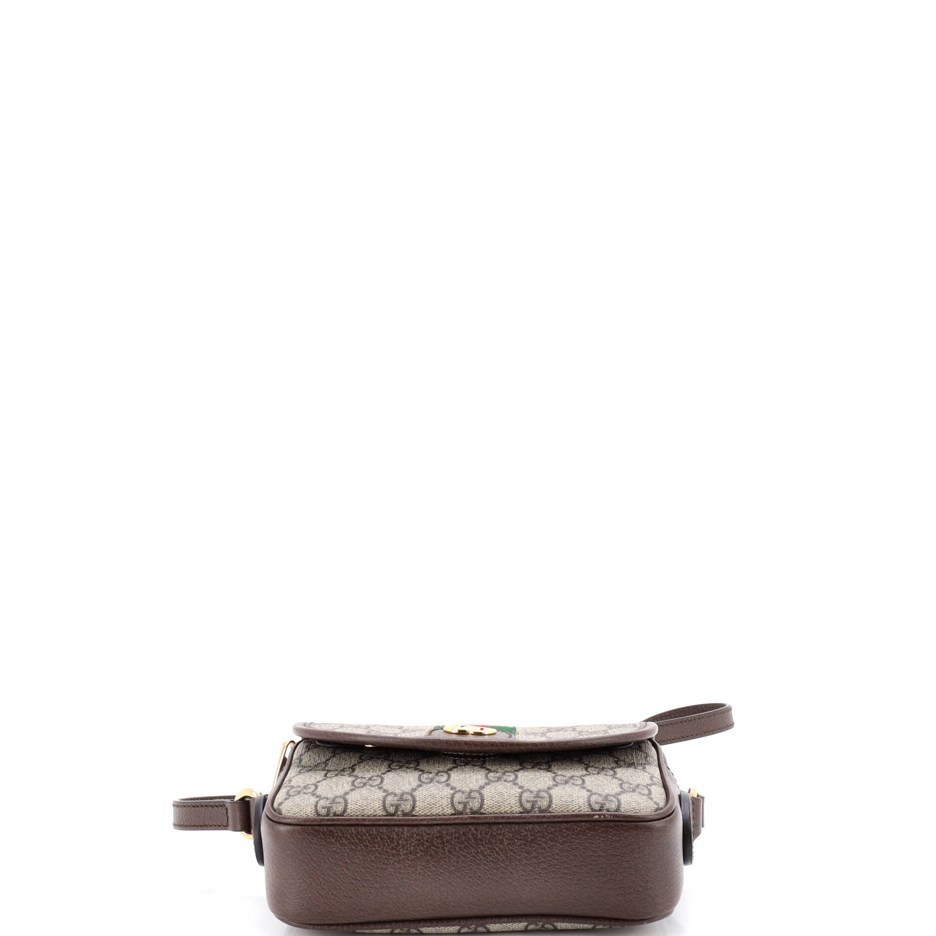 Ophidia Flap Shoulder Bag GG Coated Canvas Mini