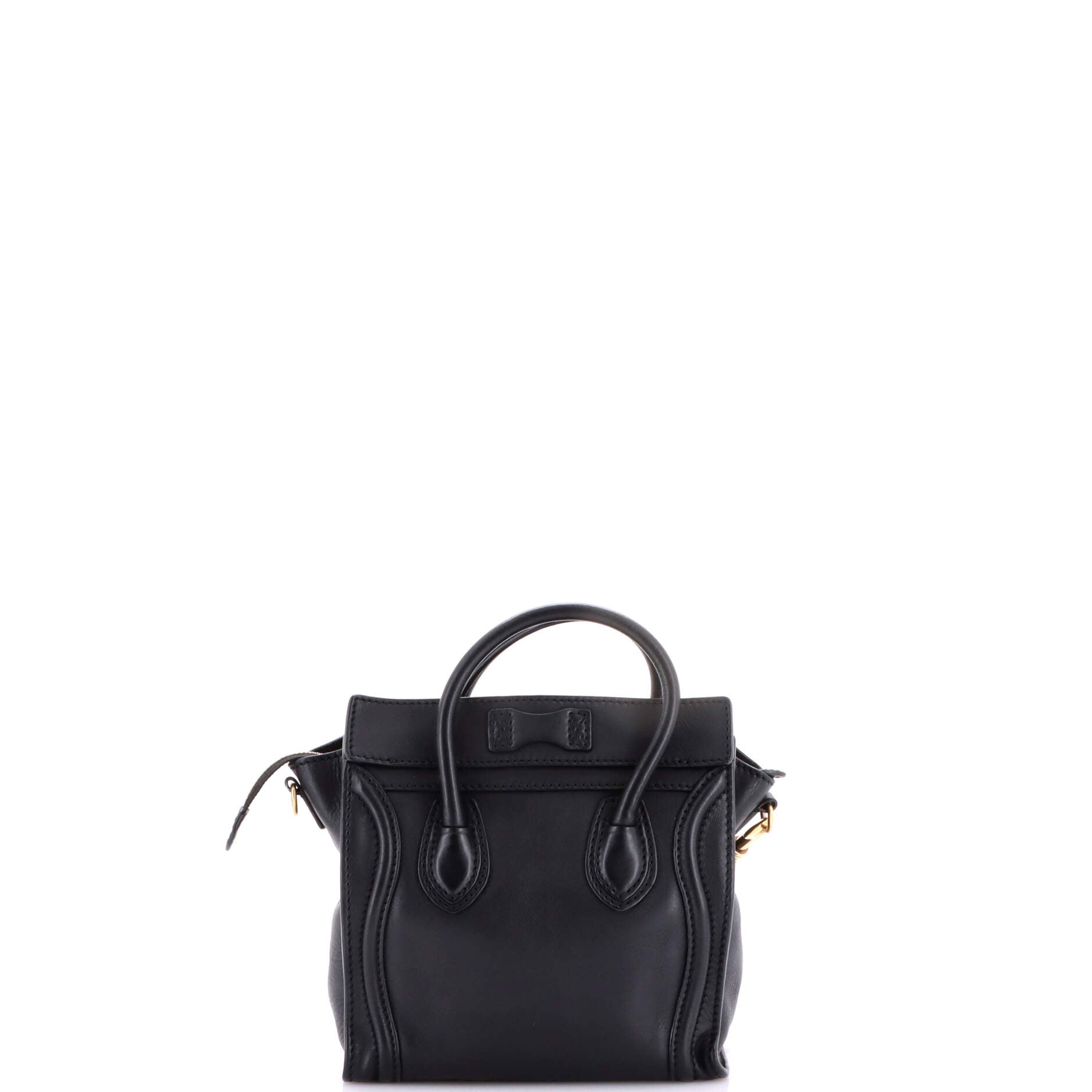 Luggage Bag Smooth Leather Nano