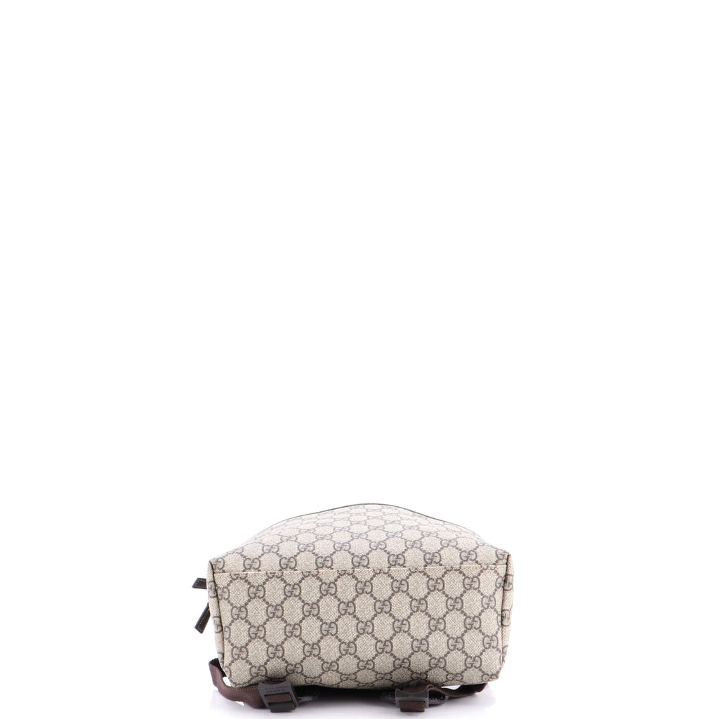 Front Pocket Backpack GG Coated Canvas Small