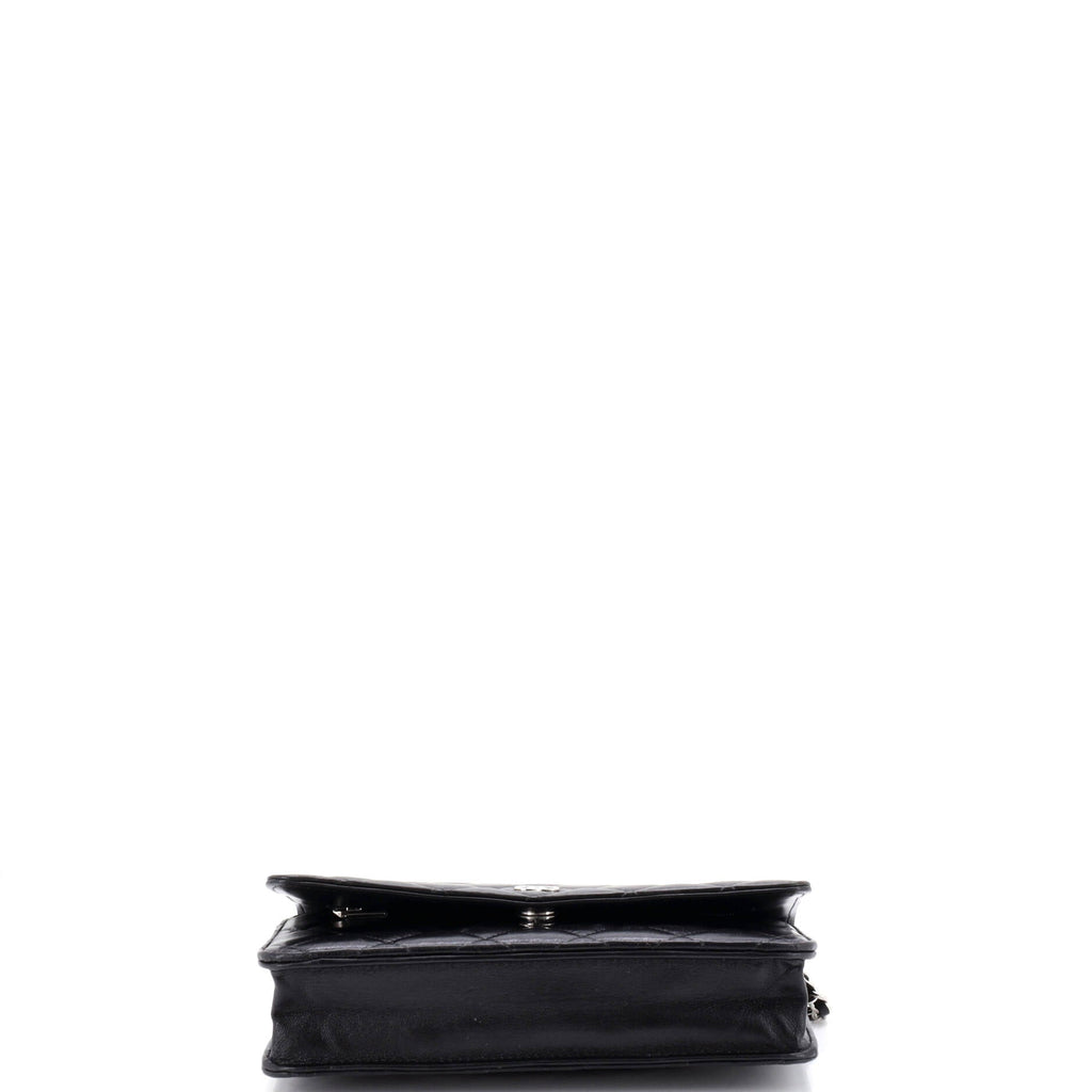 Wallet on Chain Quilted Lambskin
