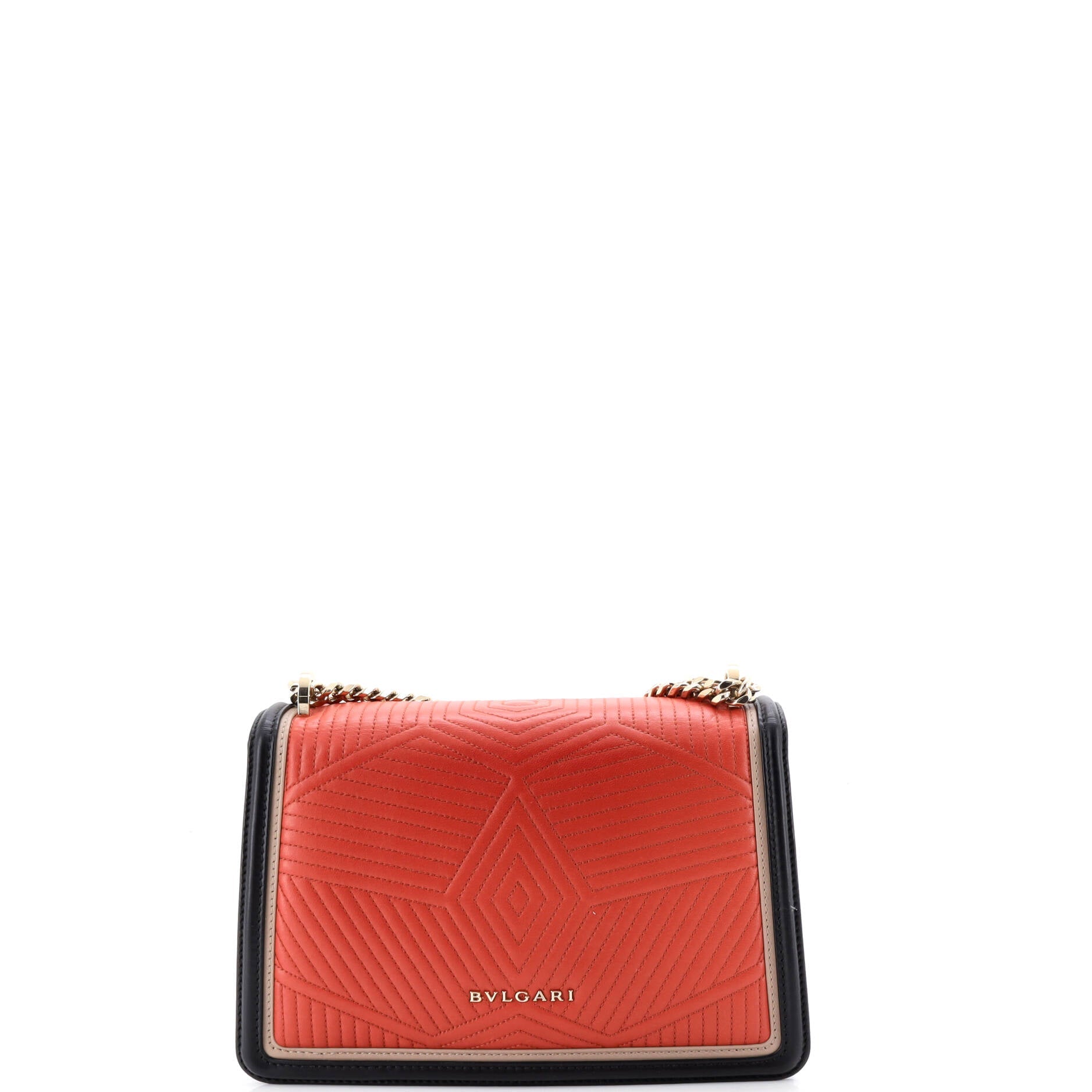 Serpenti Forever Shoulder Bag Quilted Leather Small