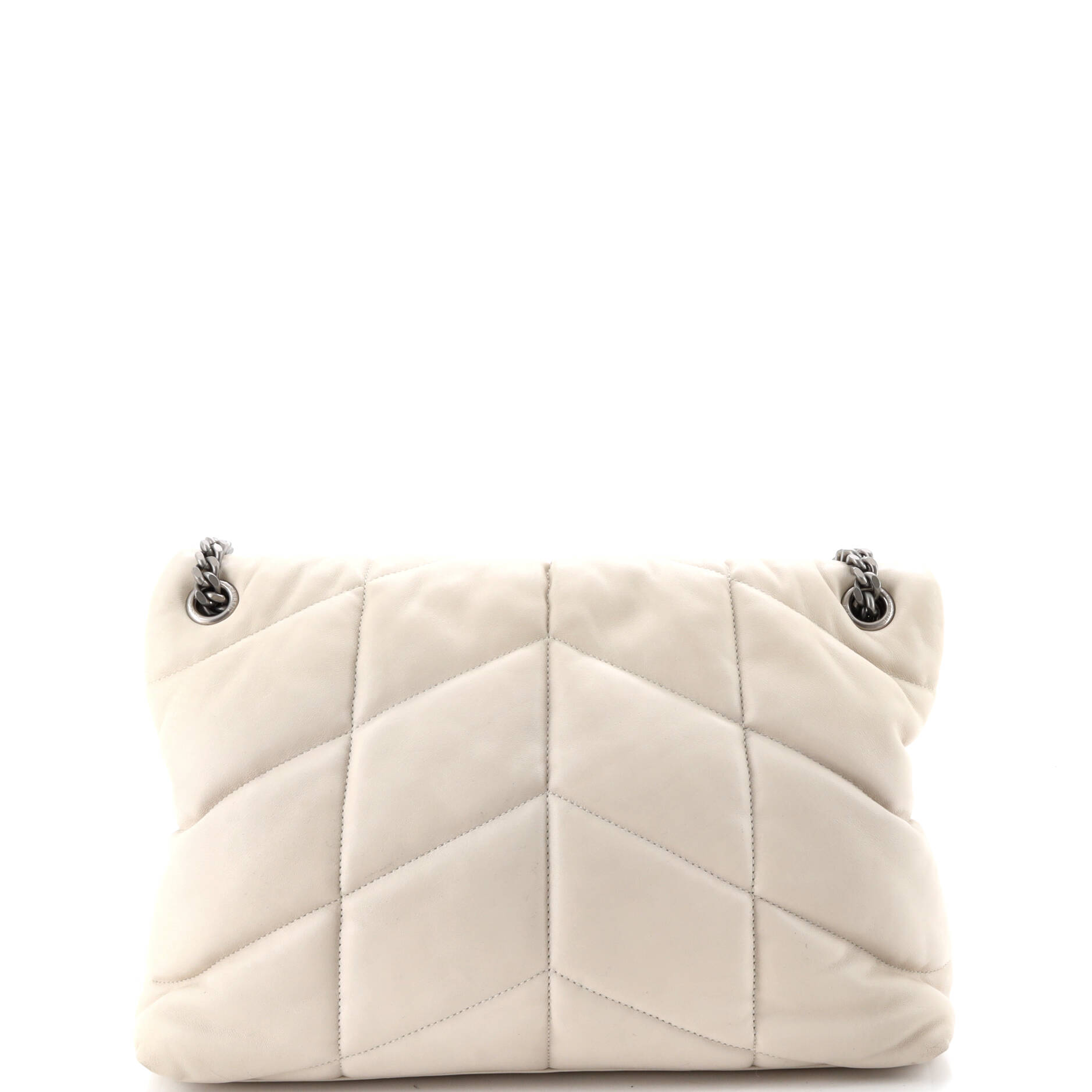 Loulou Puffer Shoulder Bag Quilted Leather Medium