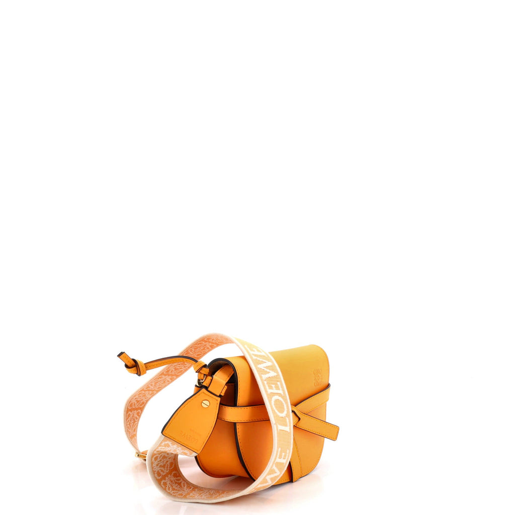 Gate Dual Shoulder Bag Leather Mini