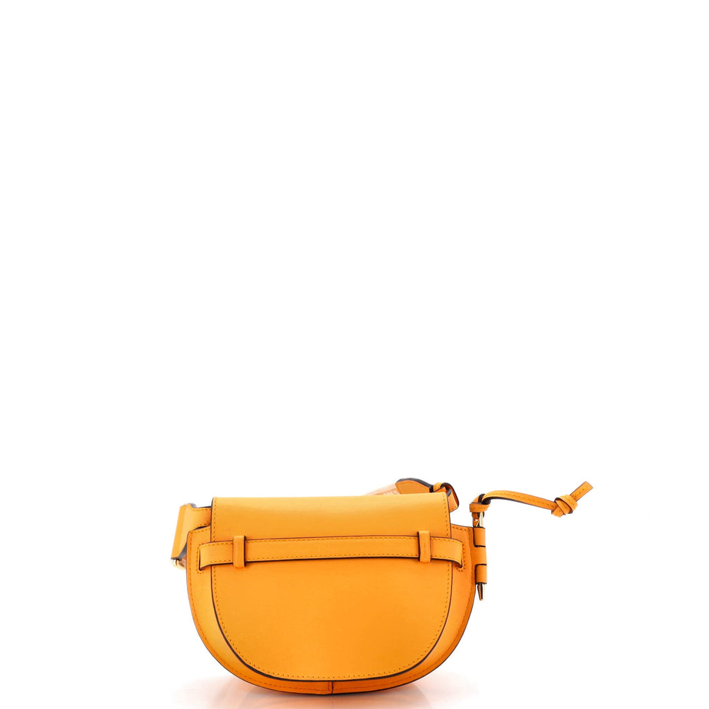 Gate Dual Shoulder Bag Leather Mini