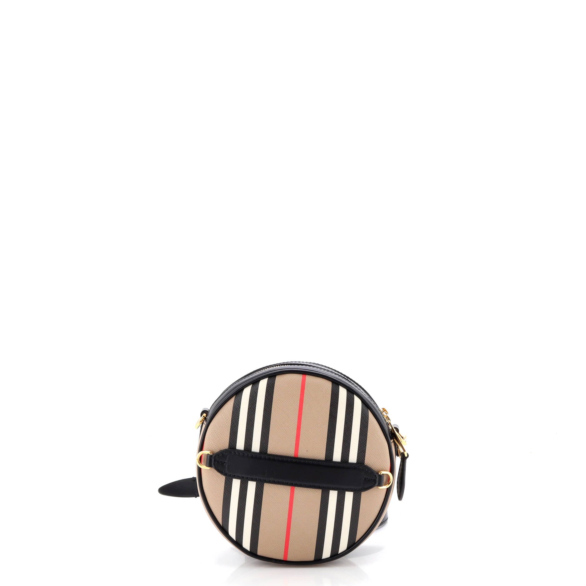 Louise Round Bag Icon Stripe E-Canvas