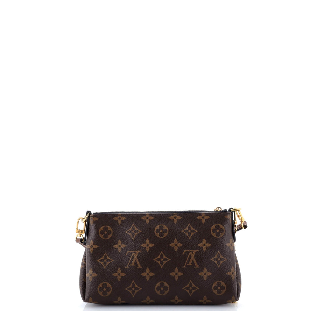 Pallas Clutch Monogram Canvas with Leather