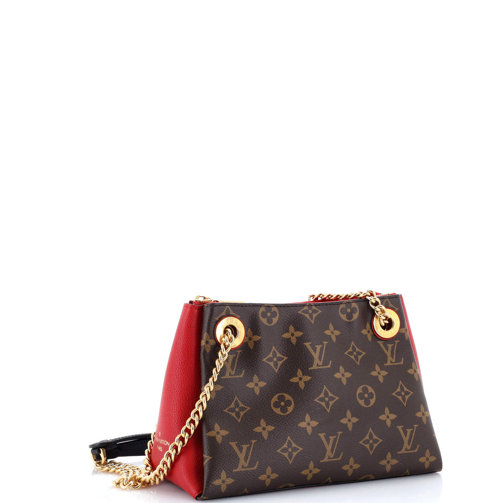 Surene Handbag Monogram Canvas with Leather BB