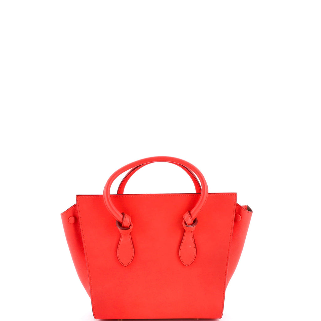 Tie Knot Tote Smooth Leather Mini