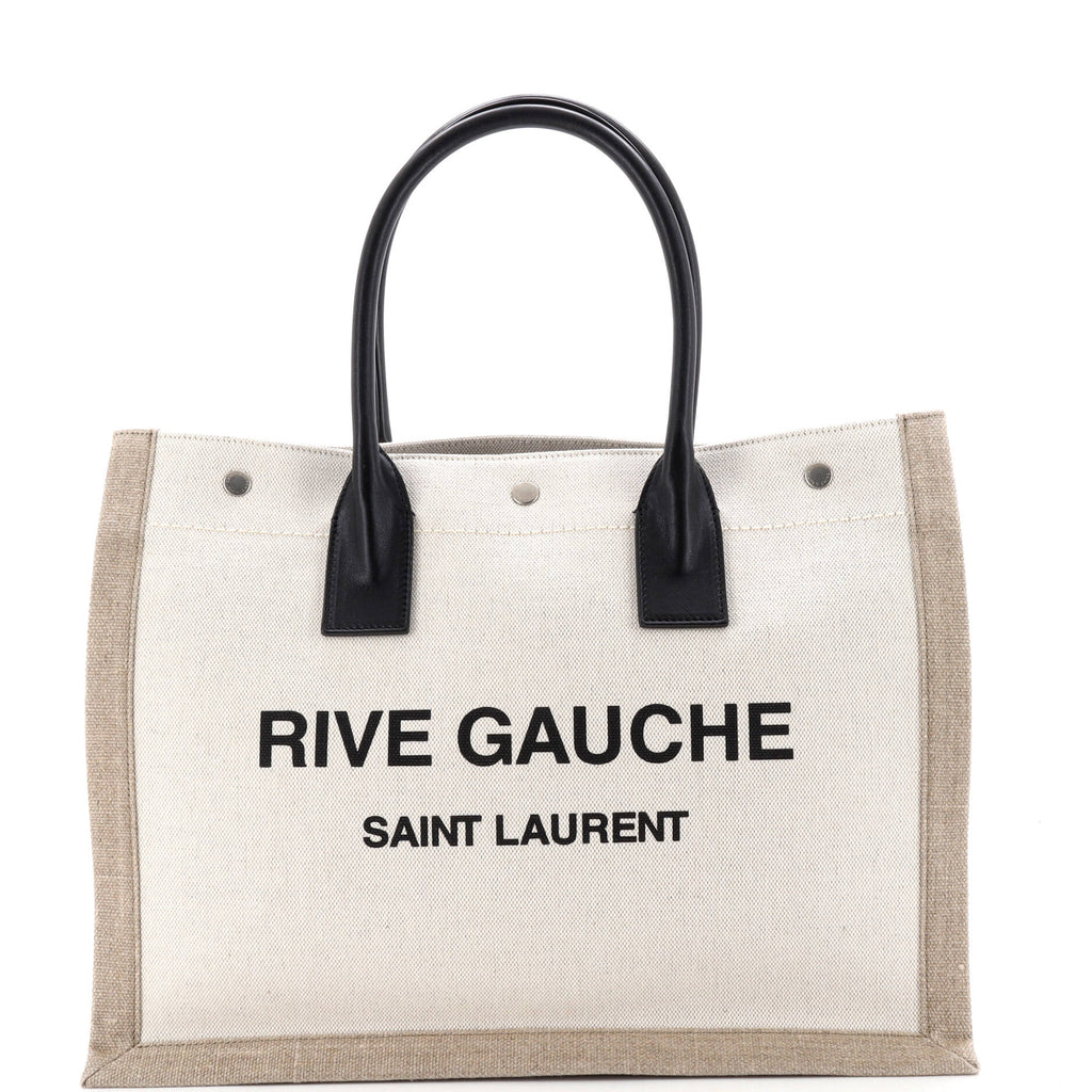 Rive Gauche Shopper Tote Canvas Small