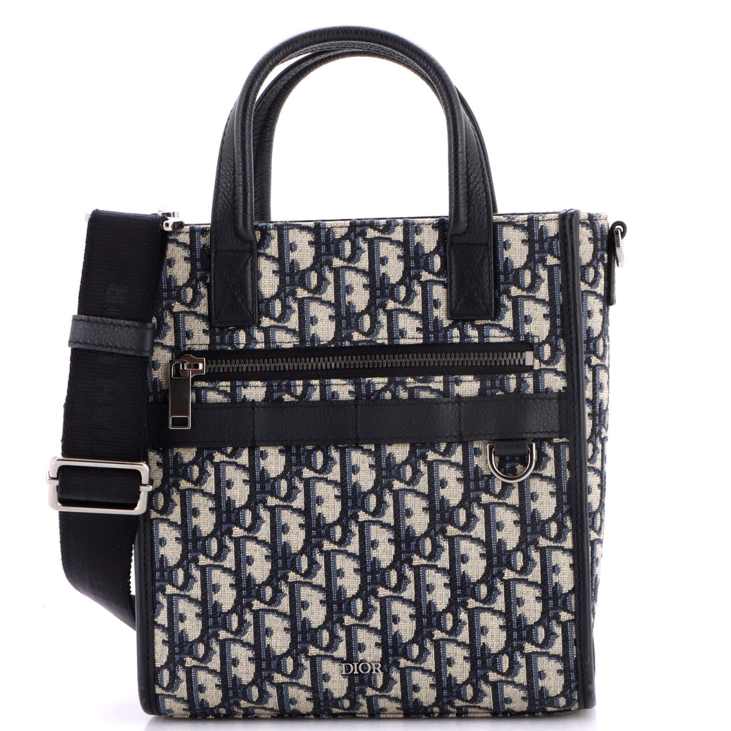 Safari North South Convertible Tote Oblique Canvas Small