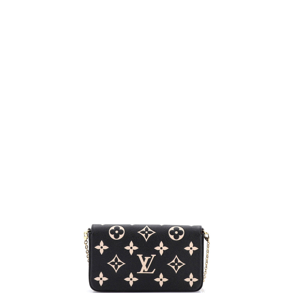 Felicie Pochette Bicolor Monogram Empreinte Giant