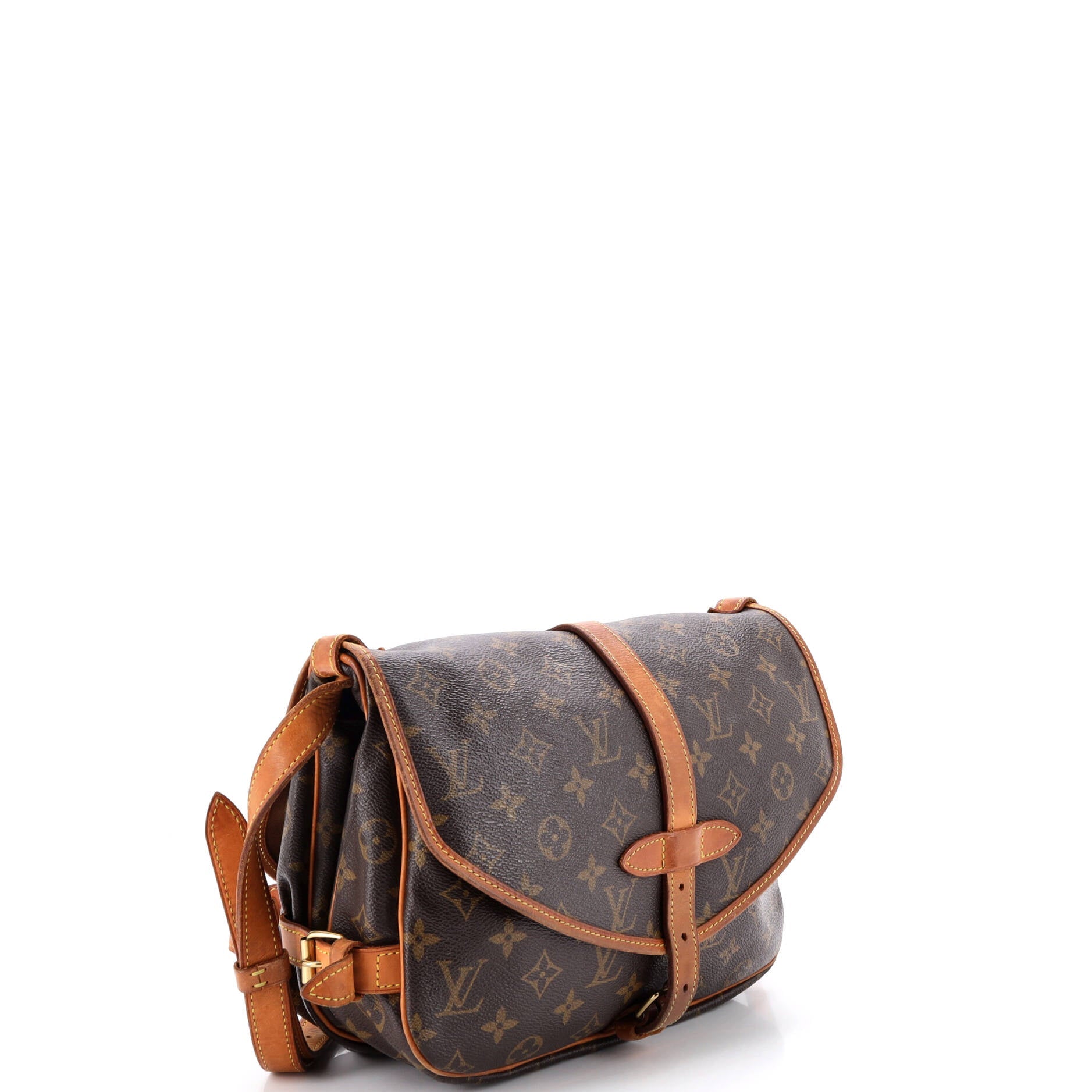 Saumur Handbag Monogram Canvas 30