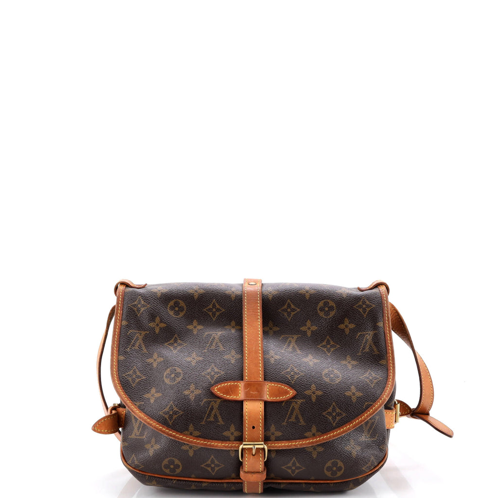 Saumur Handbag Monogram Canvas 30