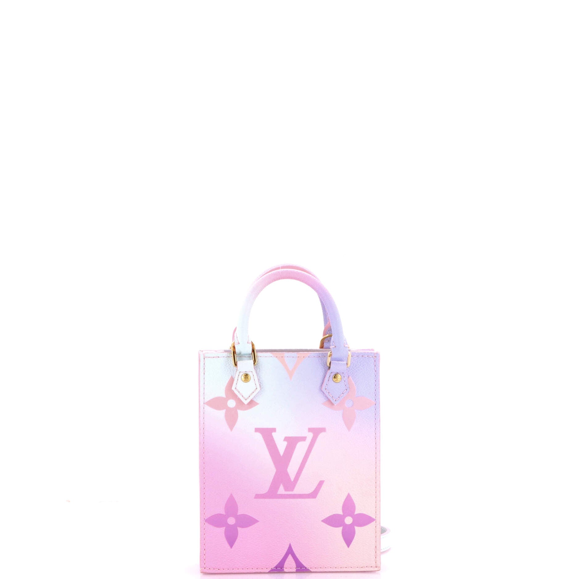 Petit Sac Plat Bag Spring in the City Monogram Giant Canvas