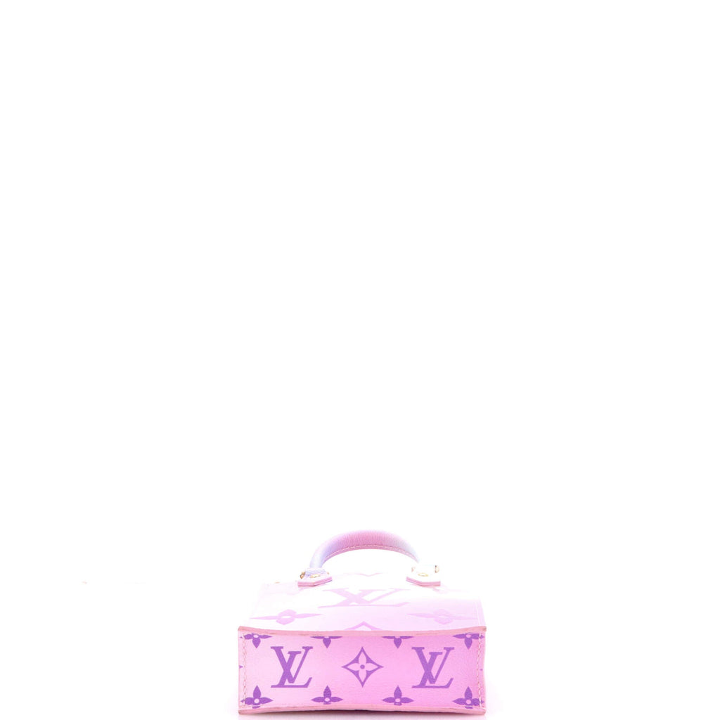 Petit Sac Plat Bag Spring in the City Monogram Giant Canvas