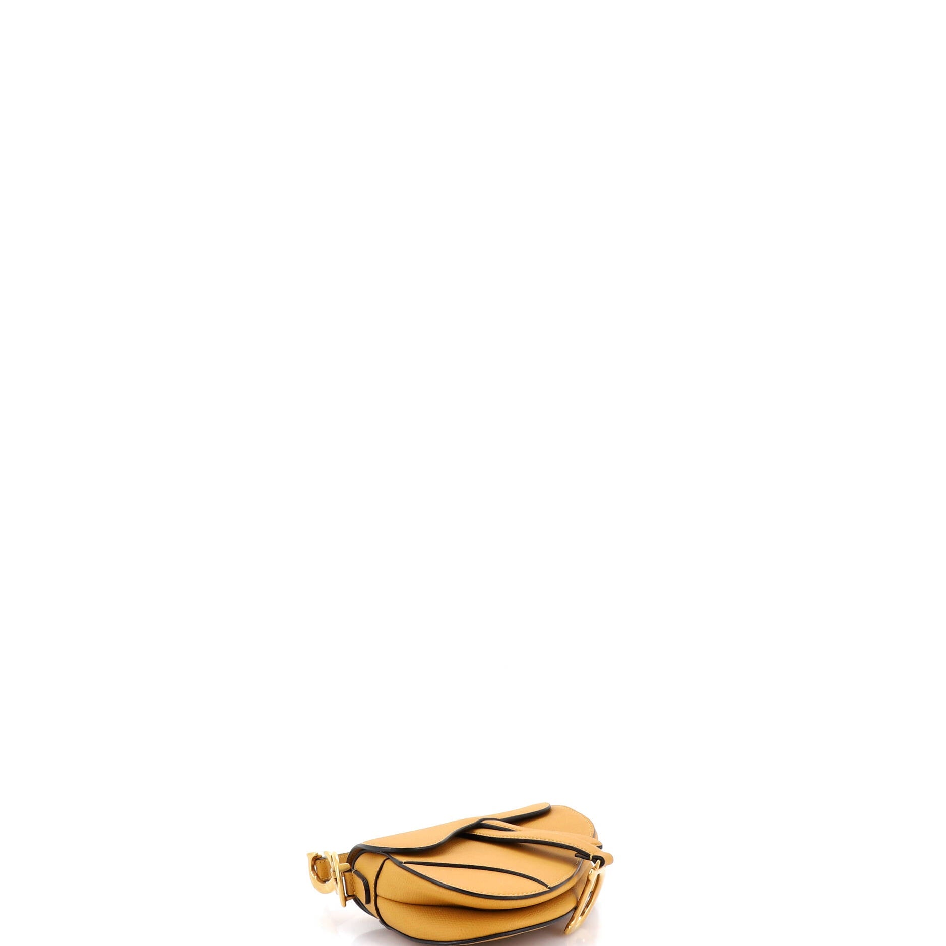Saddle Handbag Leather Mini