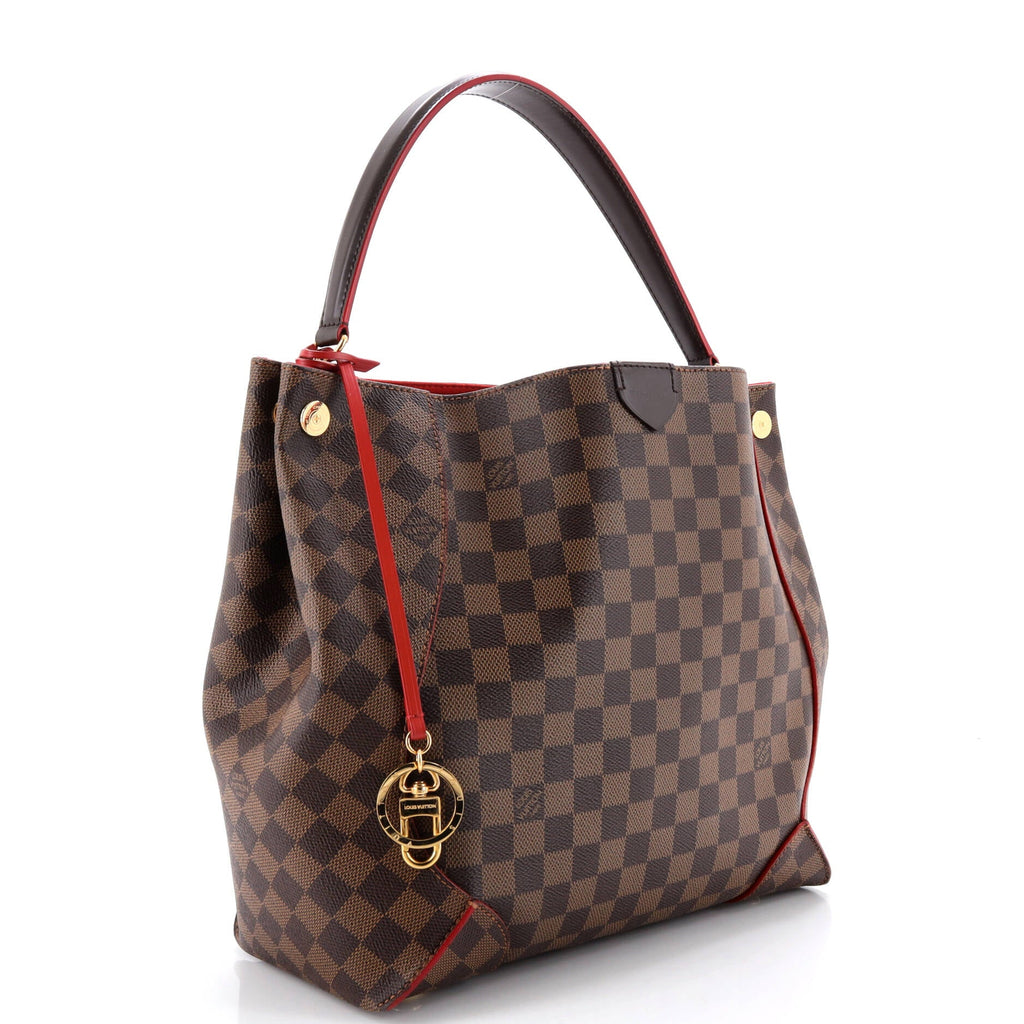 Caissa Hobo Damier with Leather