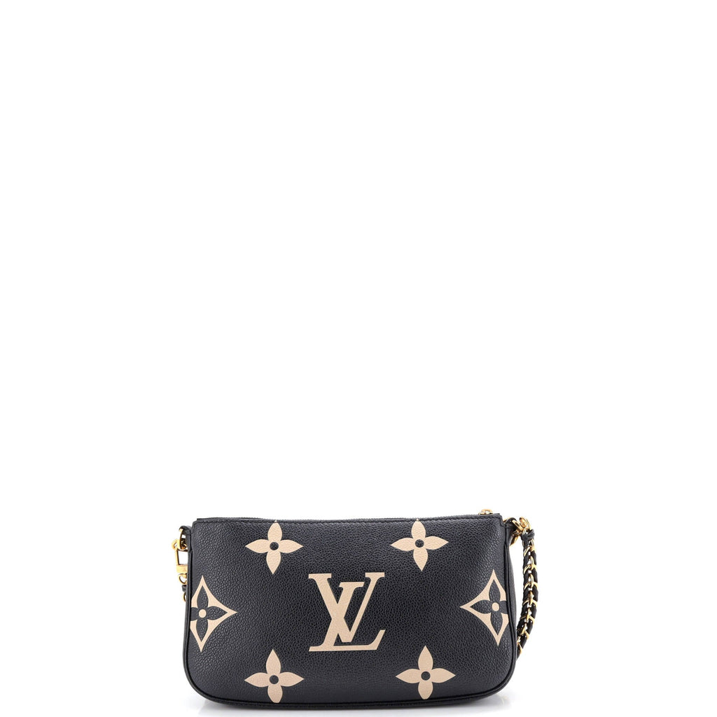 Multi Pochette Accessoires Bicolor Monogram Empreinte Giant
