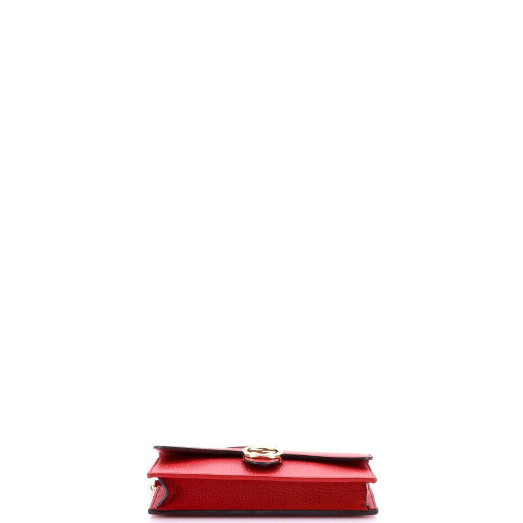 Interlocking Wallet on Chain Leather
