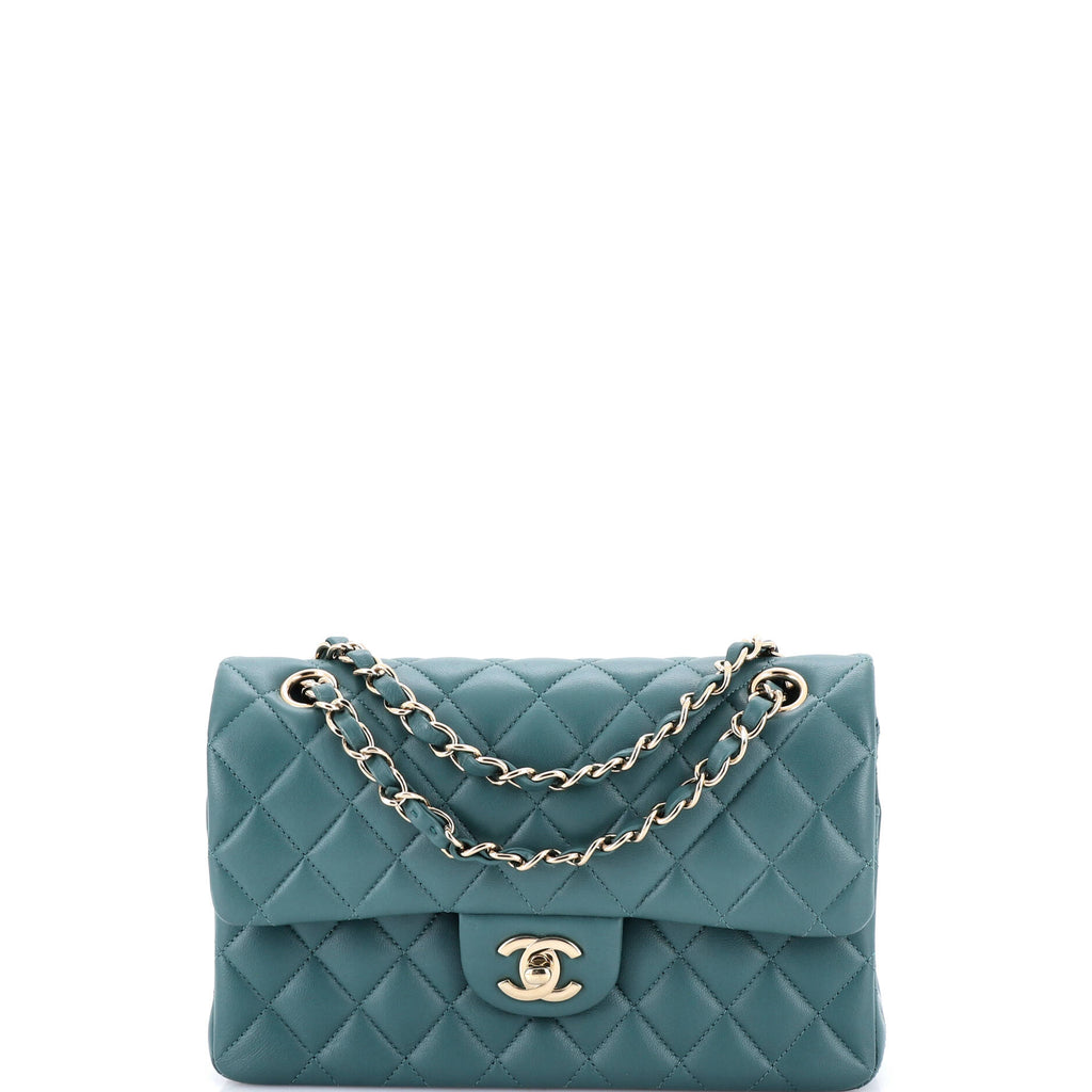 Classic Double Flap Bag Quilted Lambskin Small