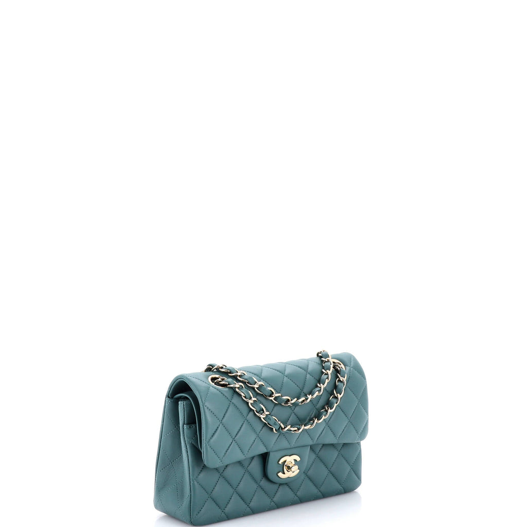 Classic Double Flap Bag Quilted Lambskin Small