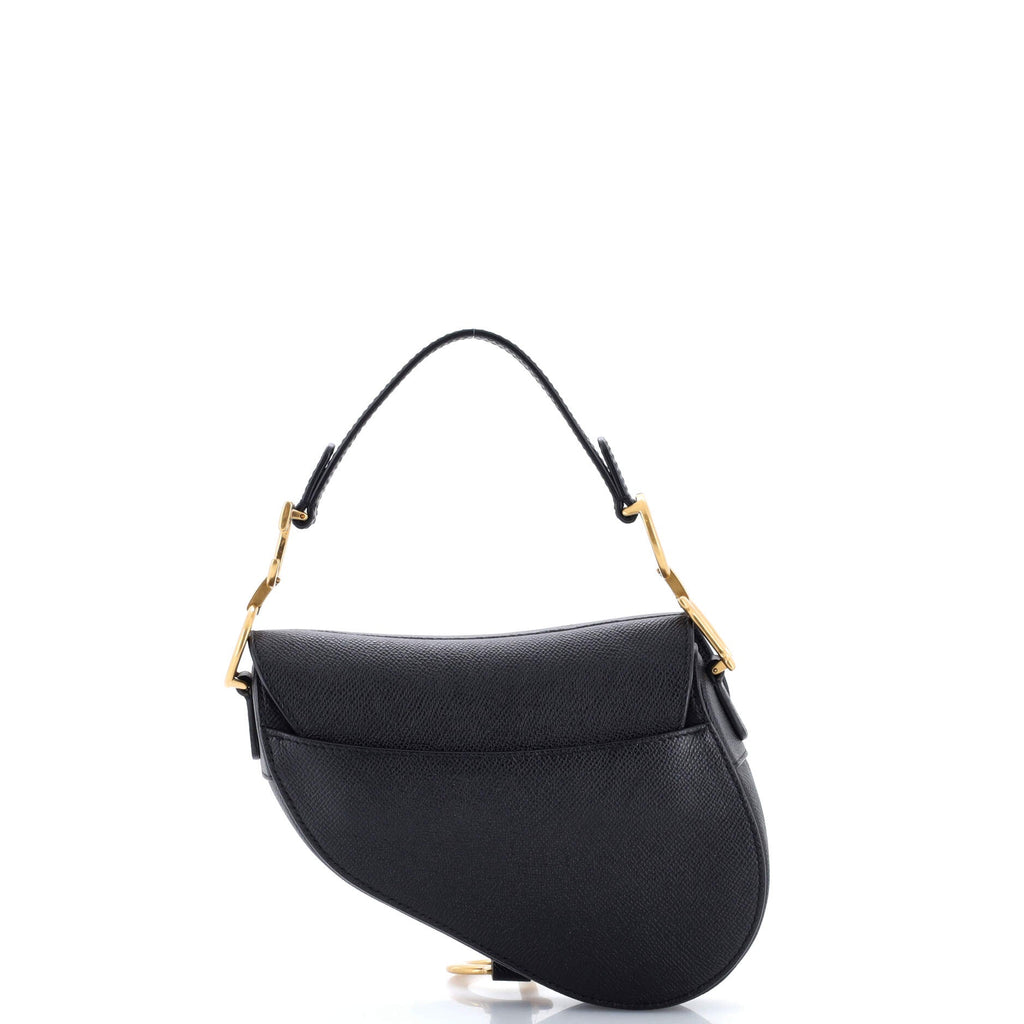 Saddle Handbag Leather Mini