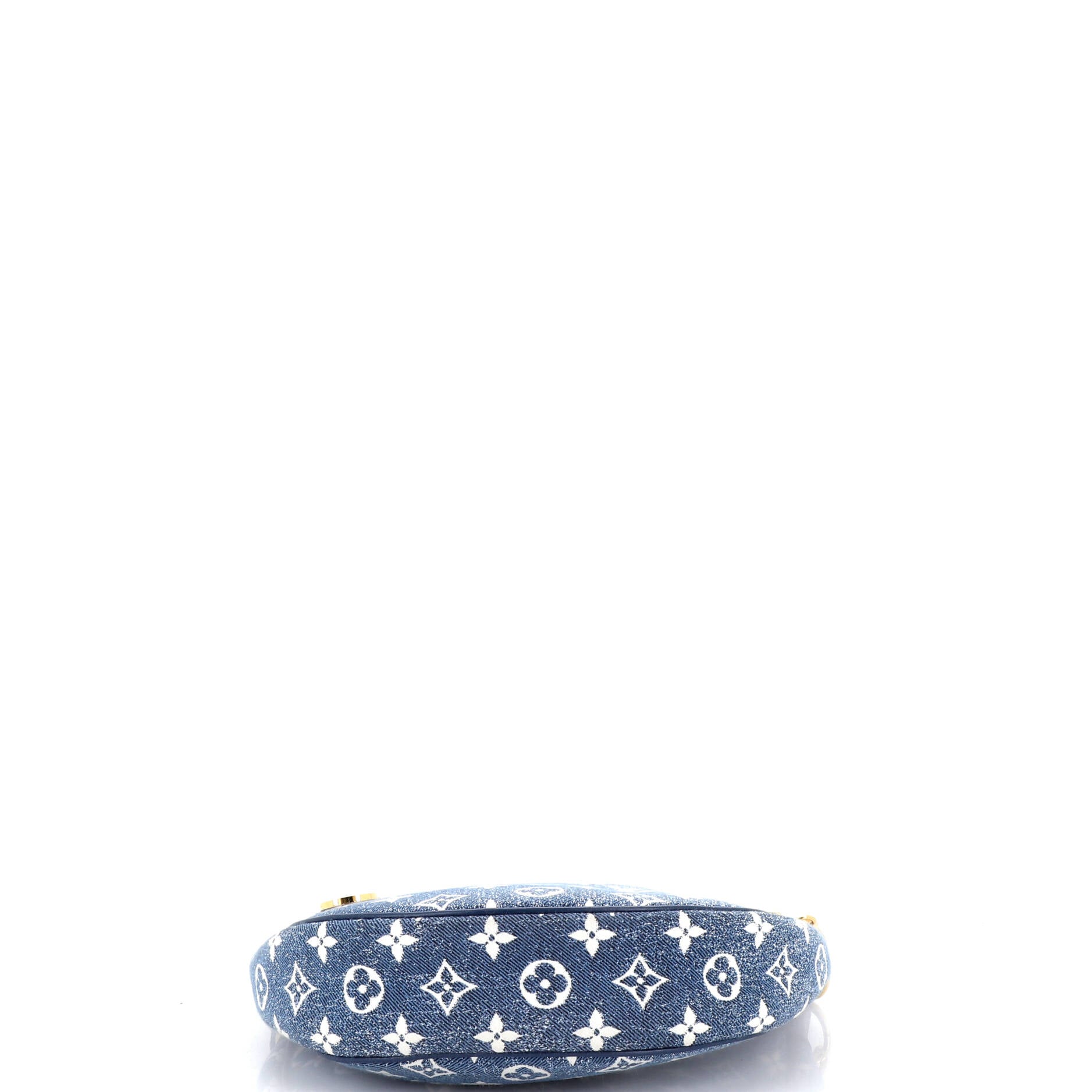 Loop Handbag Monogram Jacquard Denim