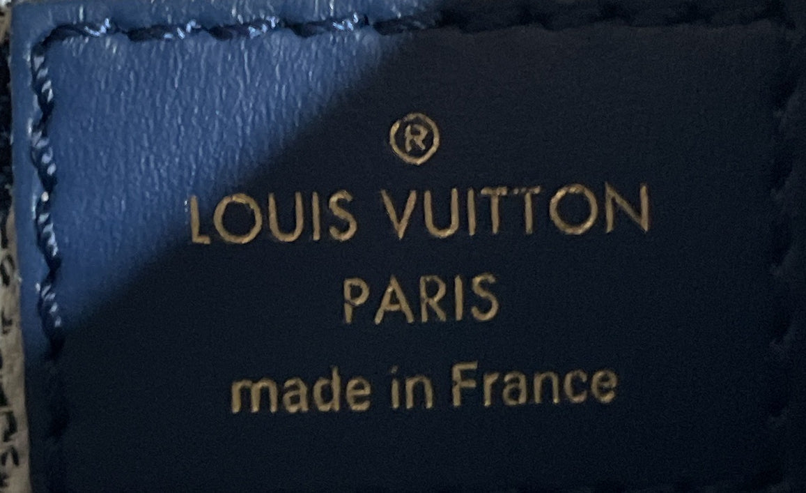 Loop Handbag Monogram Jacquard Denim