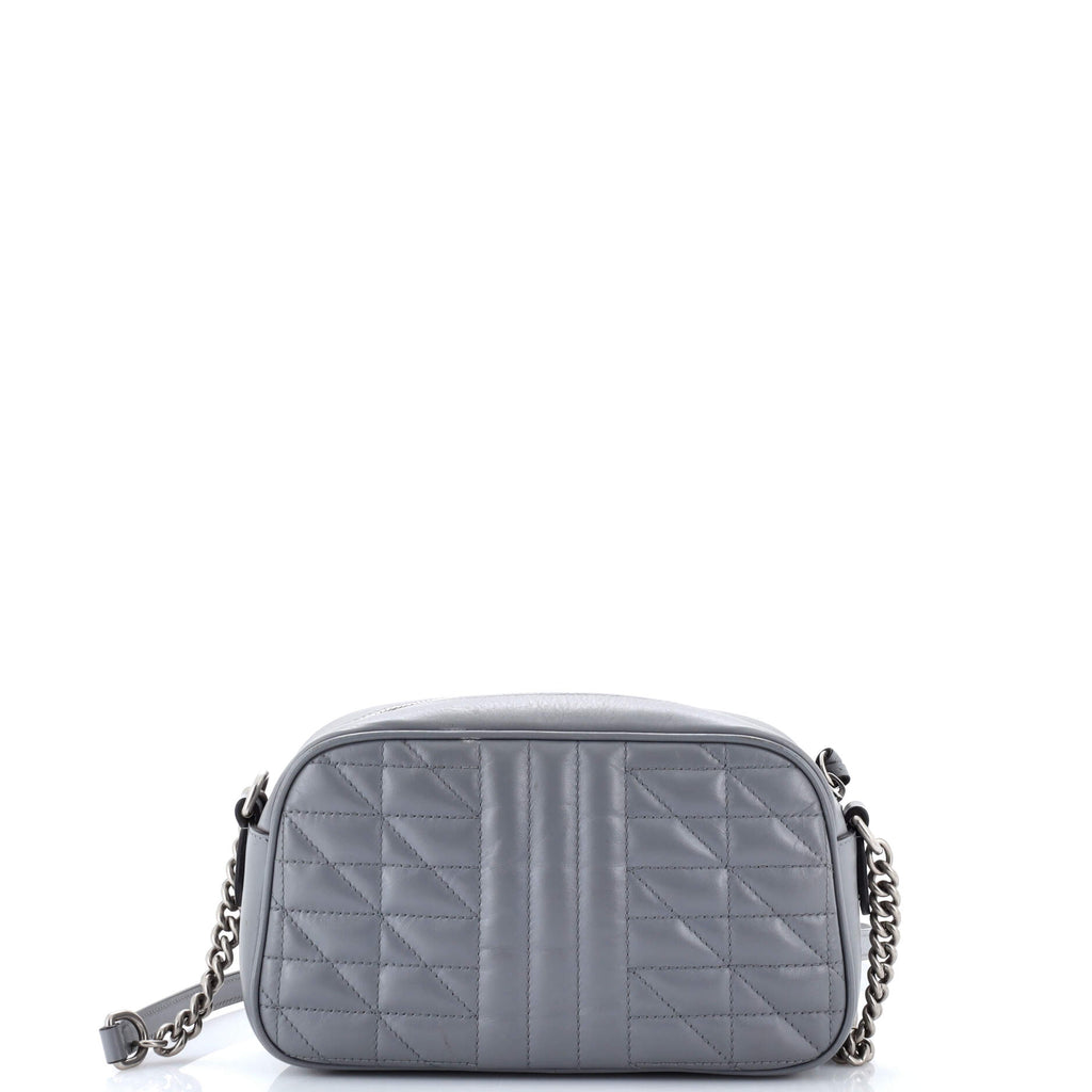 GG Marmont Shoulder Bag Mixed Matelasse Leather Small