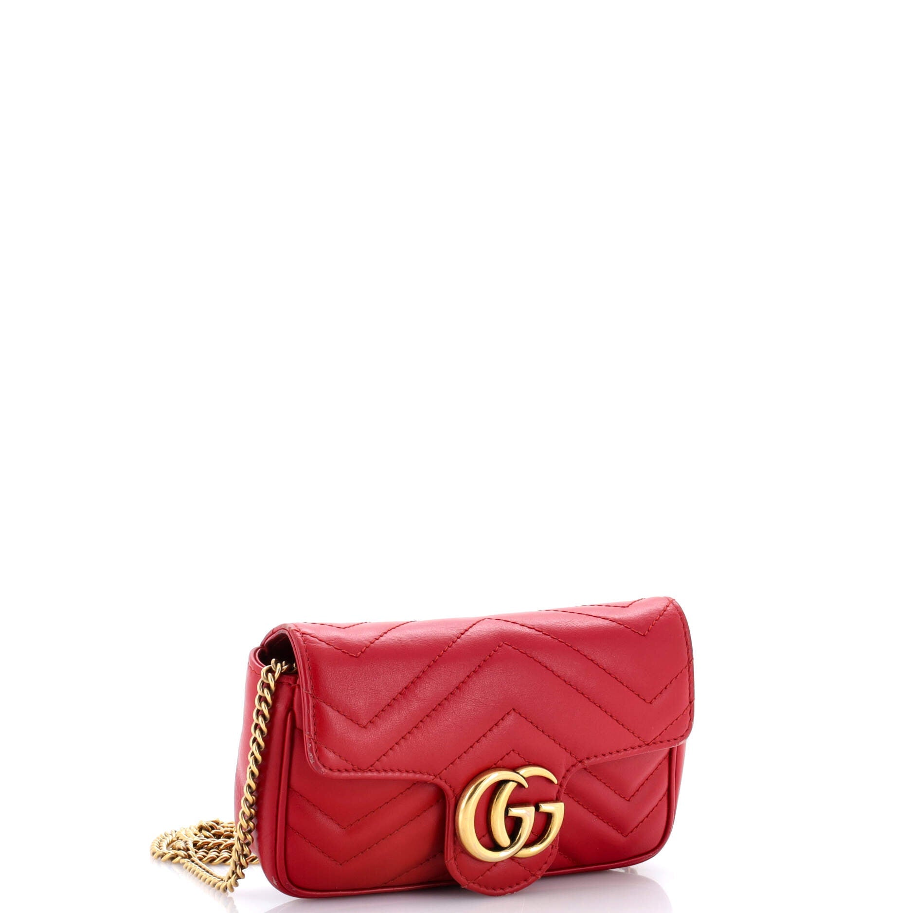 GG Marmont Flap Bag Matelasse Leather Super Mini