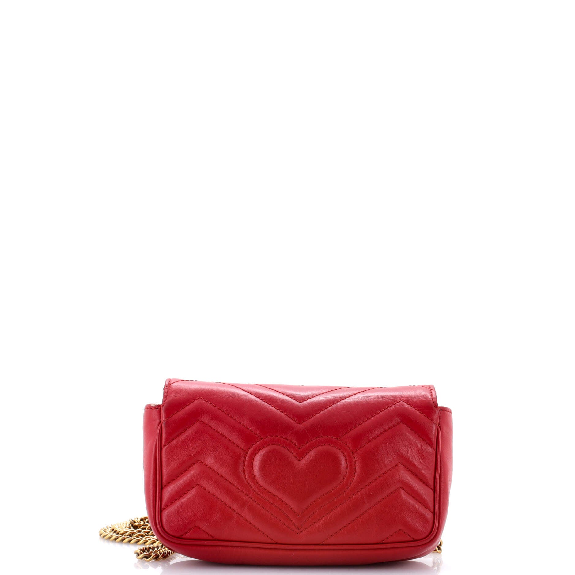 GG Marmont Flap Bag Matelasse Leather Super Mini