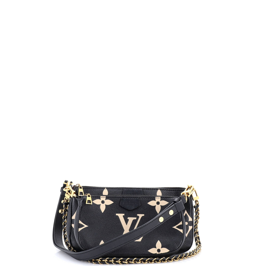 Multi Pochette Accessoires Bicolor Monogram Empreinte Giant