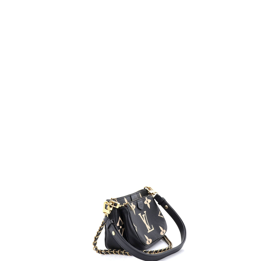 Multi Pochette Accessoires Bicolor Monogram Empreinte Giant