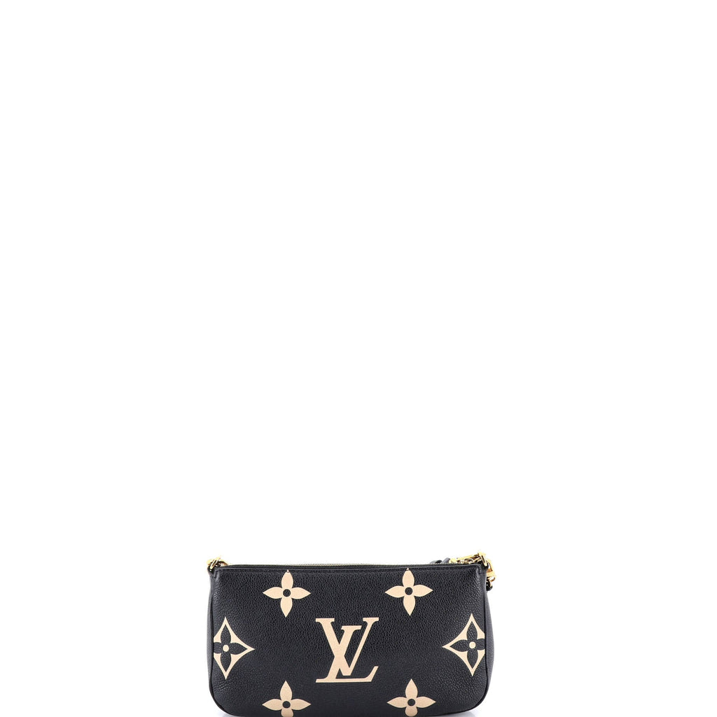 Multi Pochette Accessoires Bicolor Monogram Empreinte Giant