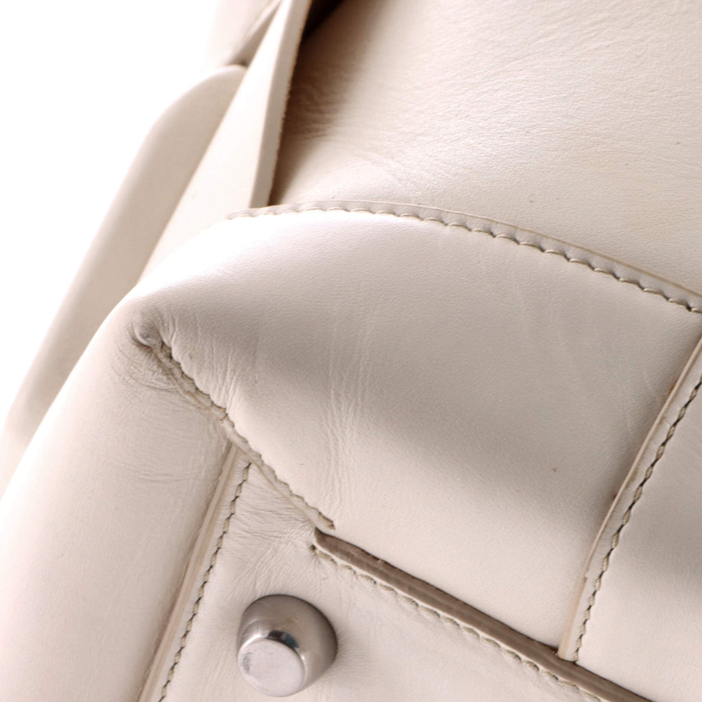Arco Bag Maxi Intrecciato Leather Medium