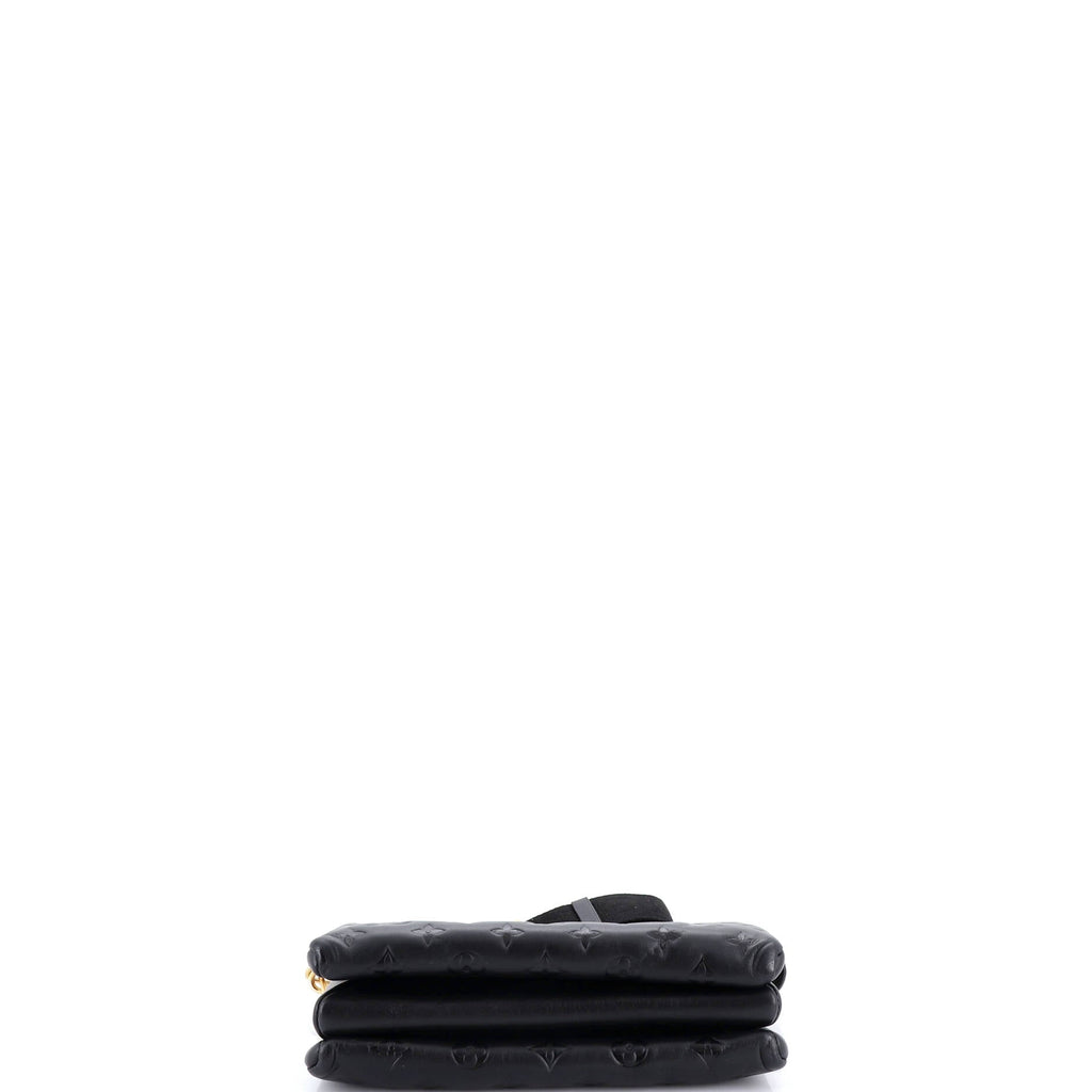 Coussin Bag Monogram Embossed Lambskin PM