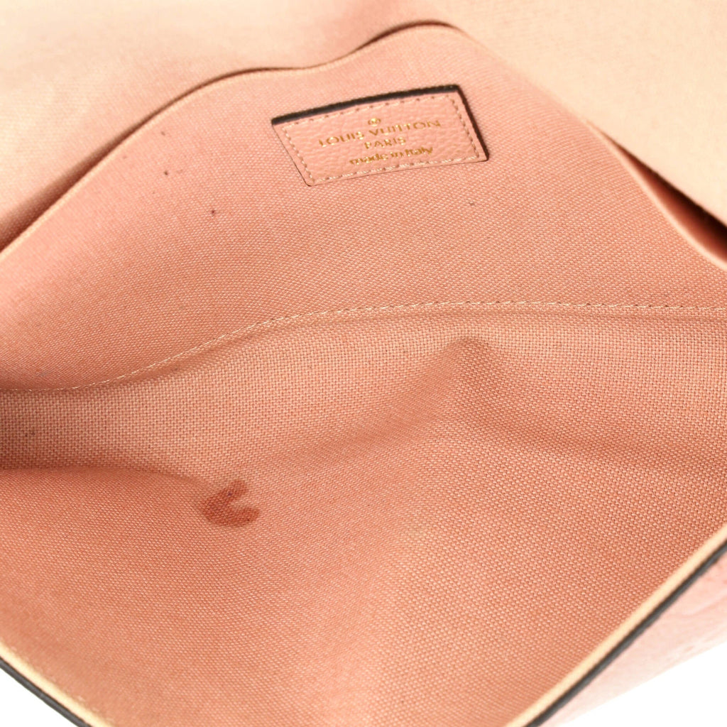 Felicie Pochette Monogram Empreinte Leather
