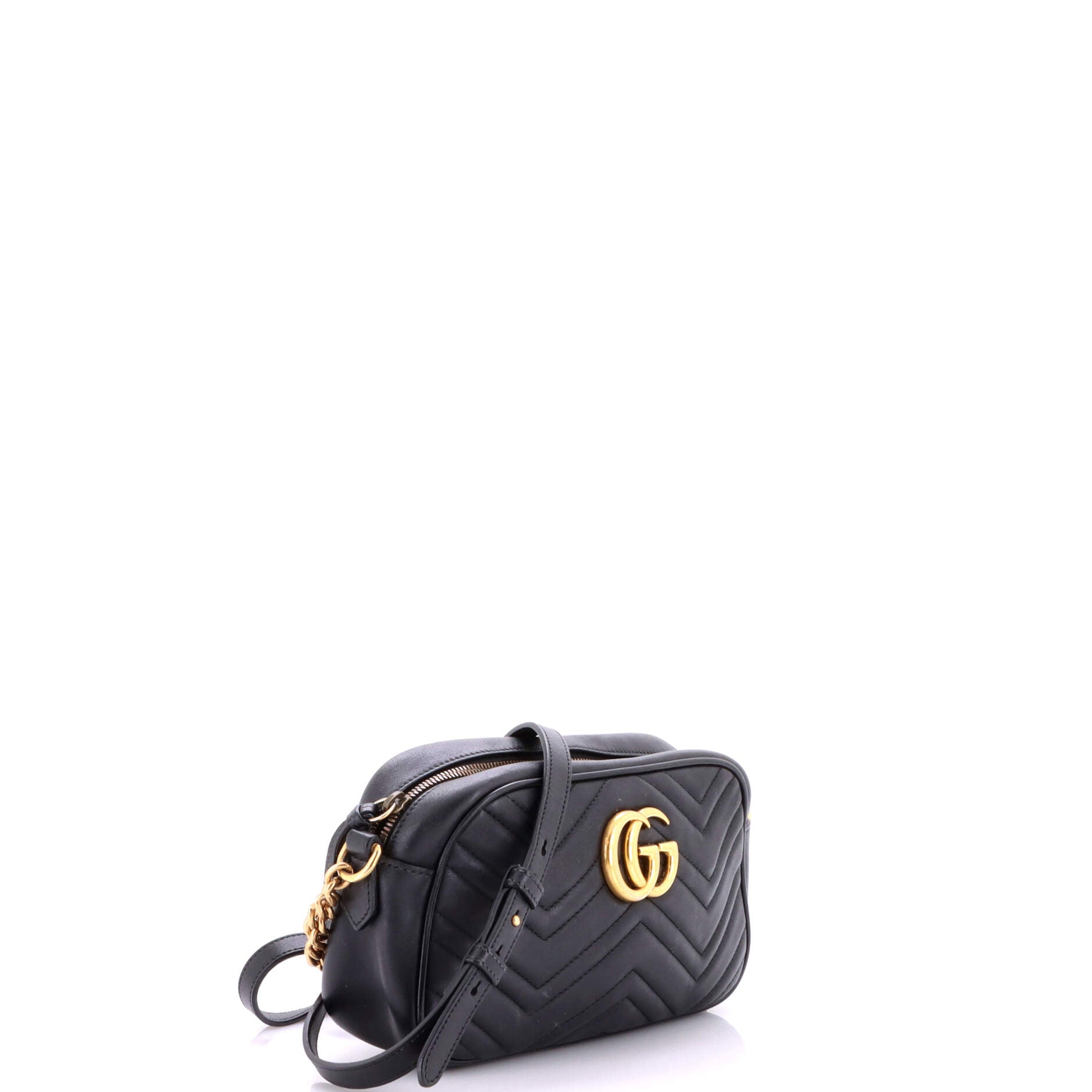 GG Marmont Shoulder Bag Matelasse Leather Small
