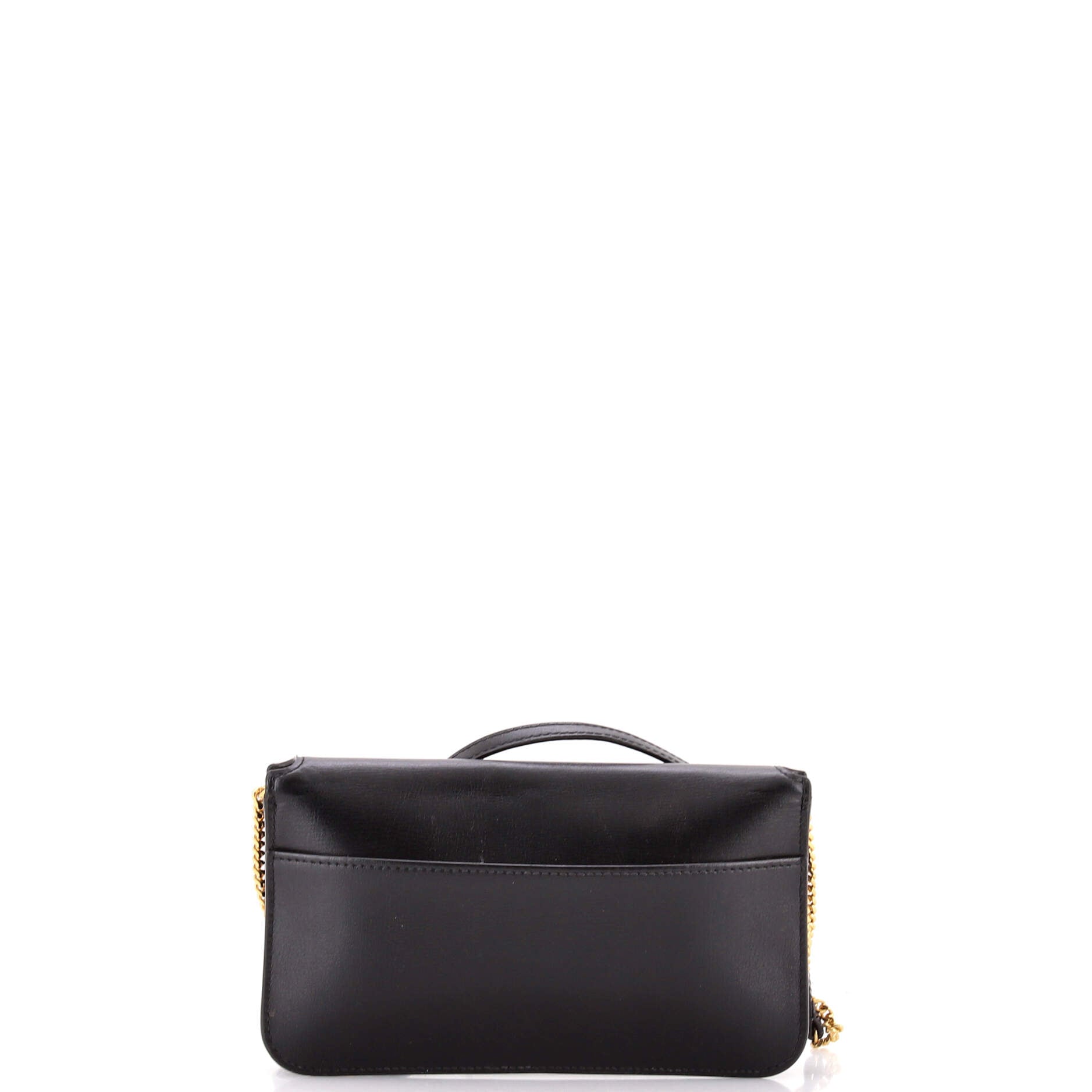Classic Monogram Phone Holder Shoulder Bag Leather