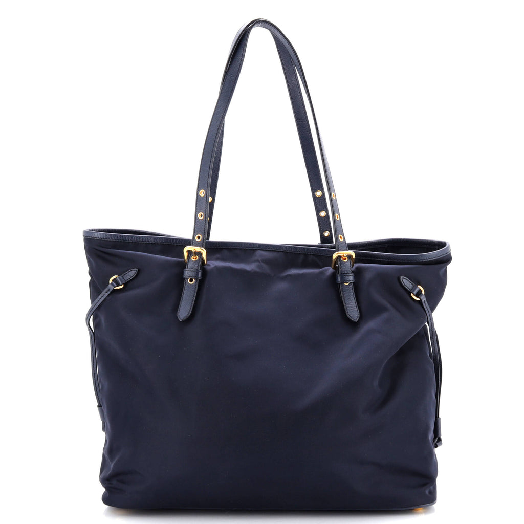 Belted Tote Tessuto and Leather Medium
