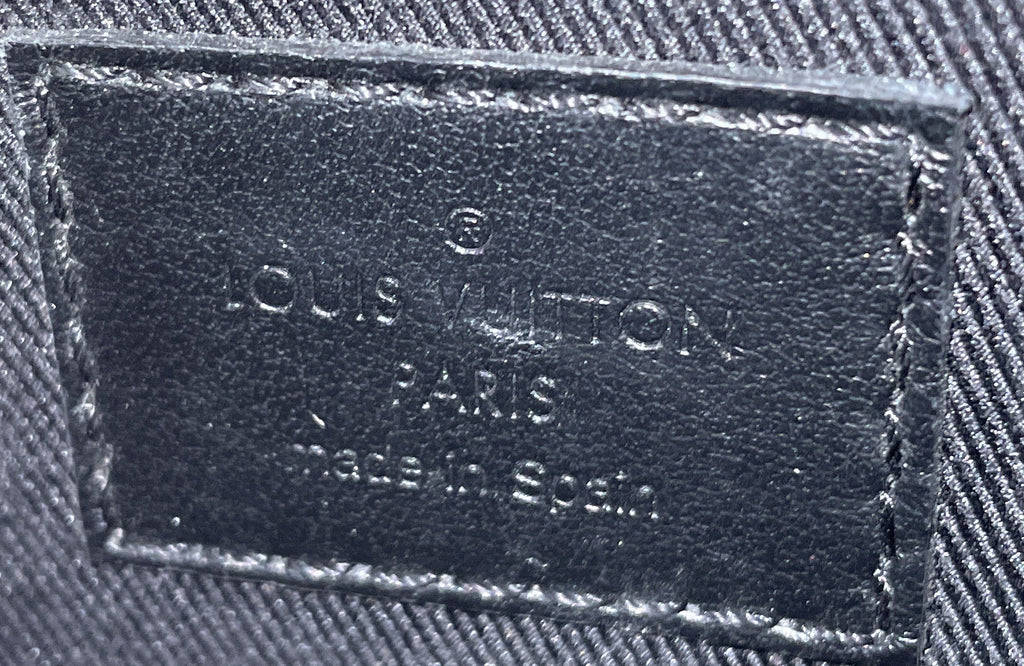 S Lock Sling Bag Macassar Monogram Canvas