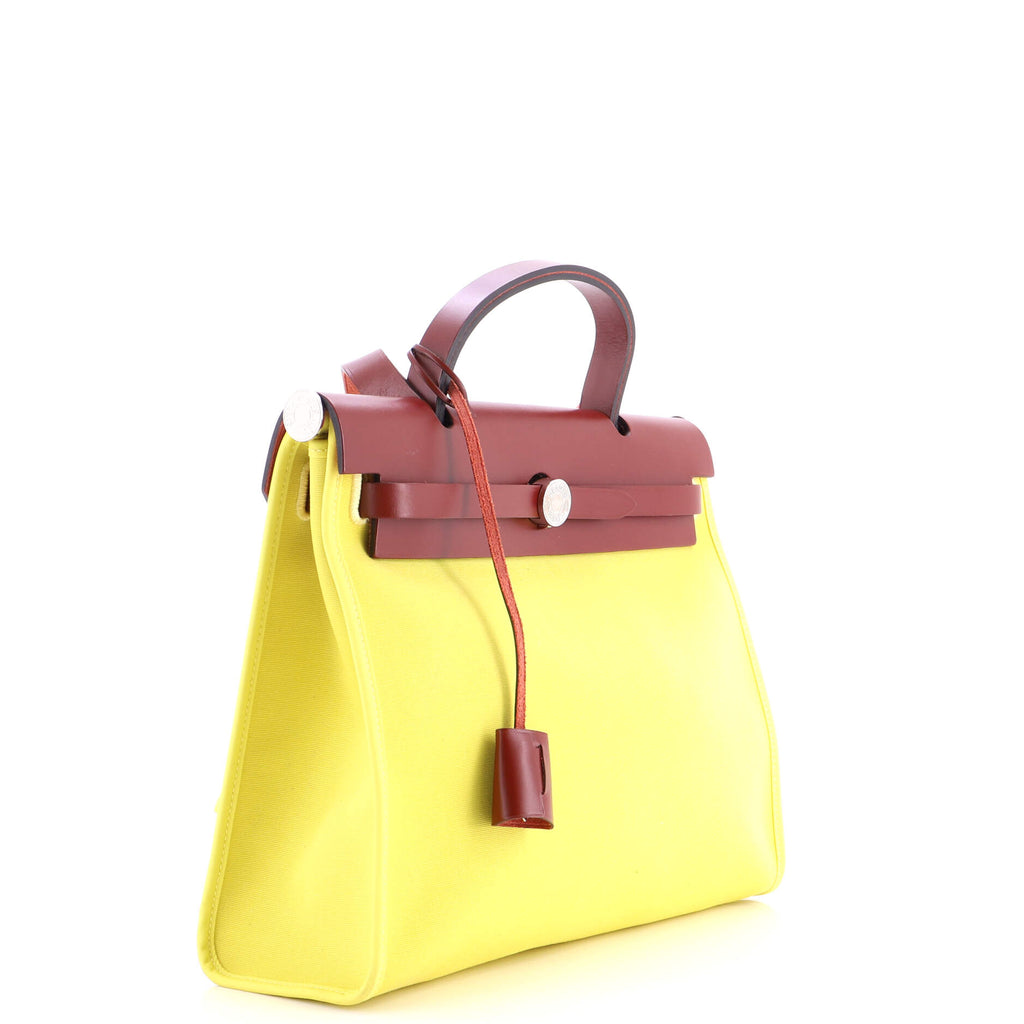 Herbag Zip Leather and Toile 31