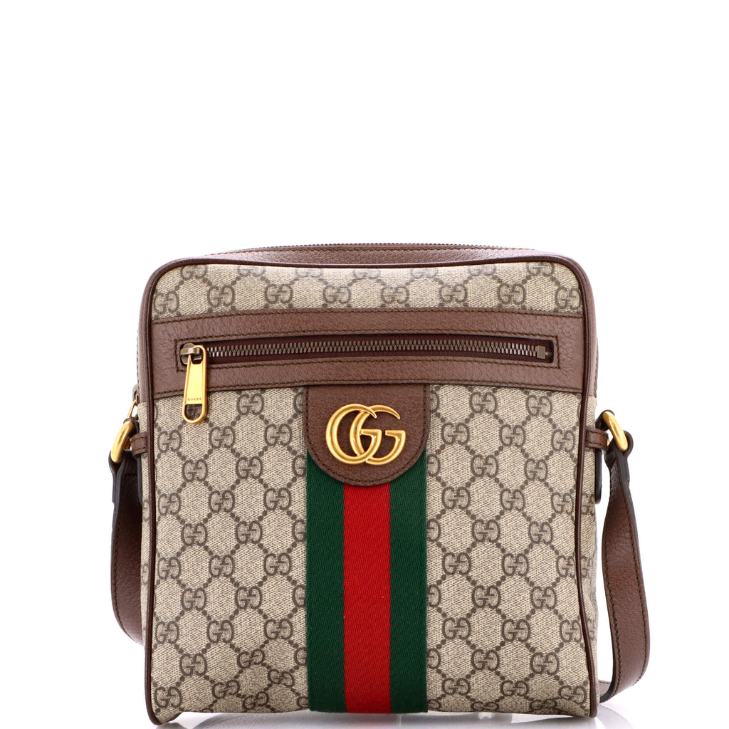 Ophidia Messenger Bag GG Coated Canvas Small