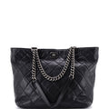 Shopping In Chains Tote Quilted Calfskin Large