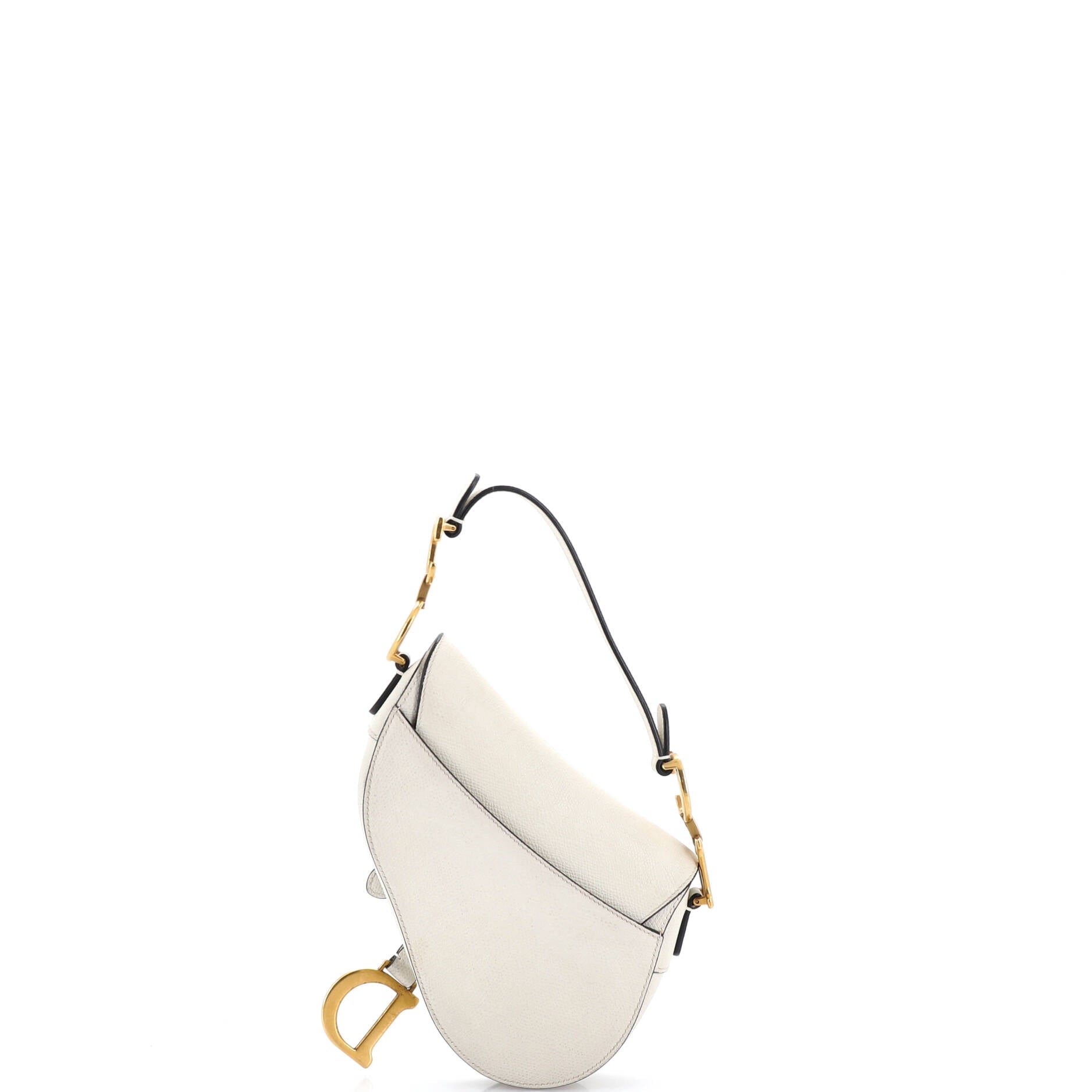 Saddle Handbag Leather Mini