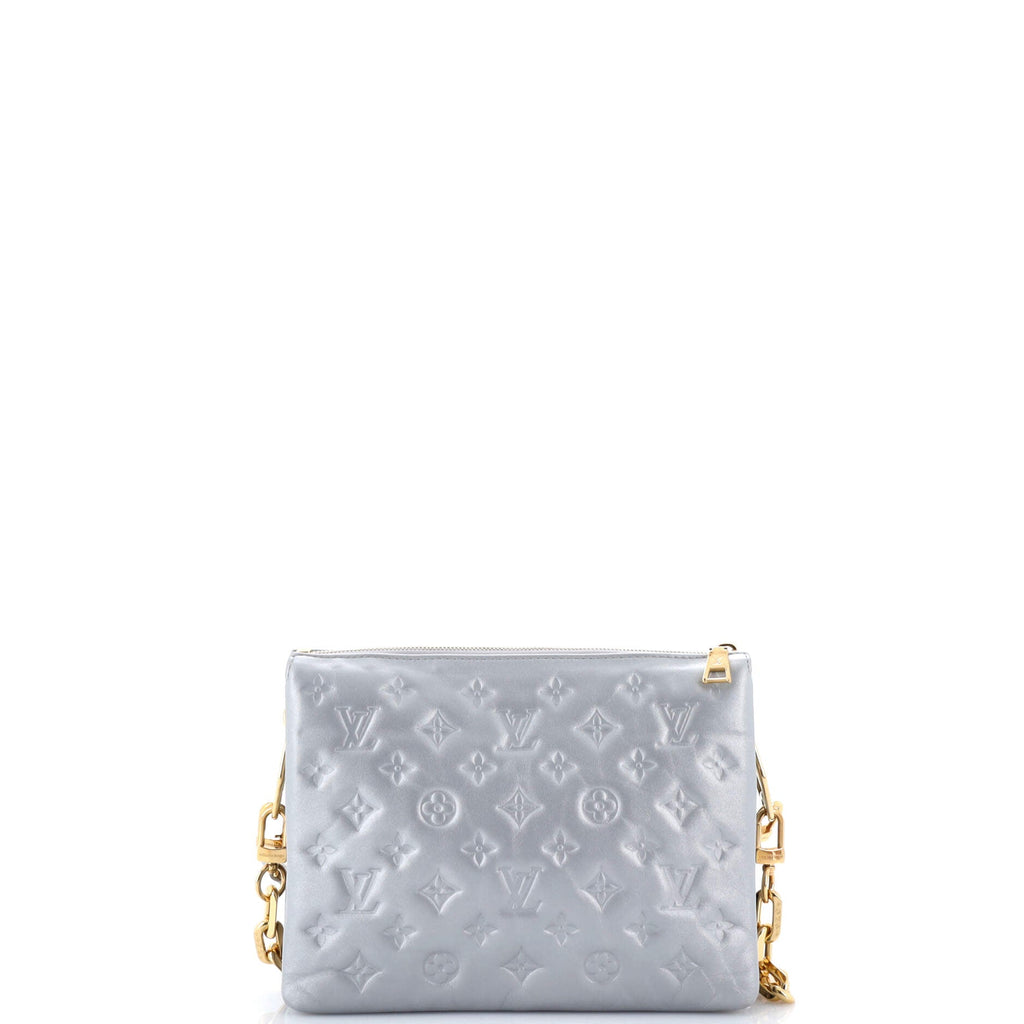 Coussin Bag Monogram Embossed Lambskin PM