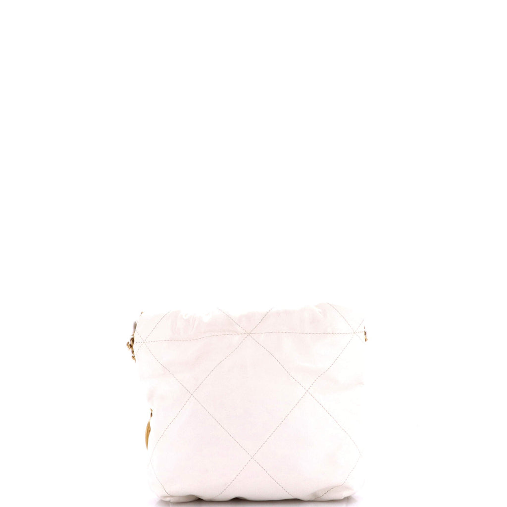 22 Chain Hobo Quilted Calfskin Mini