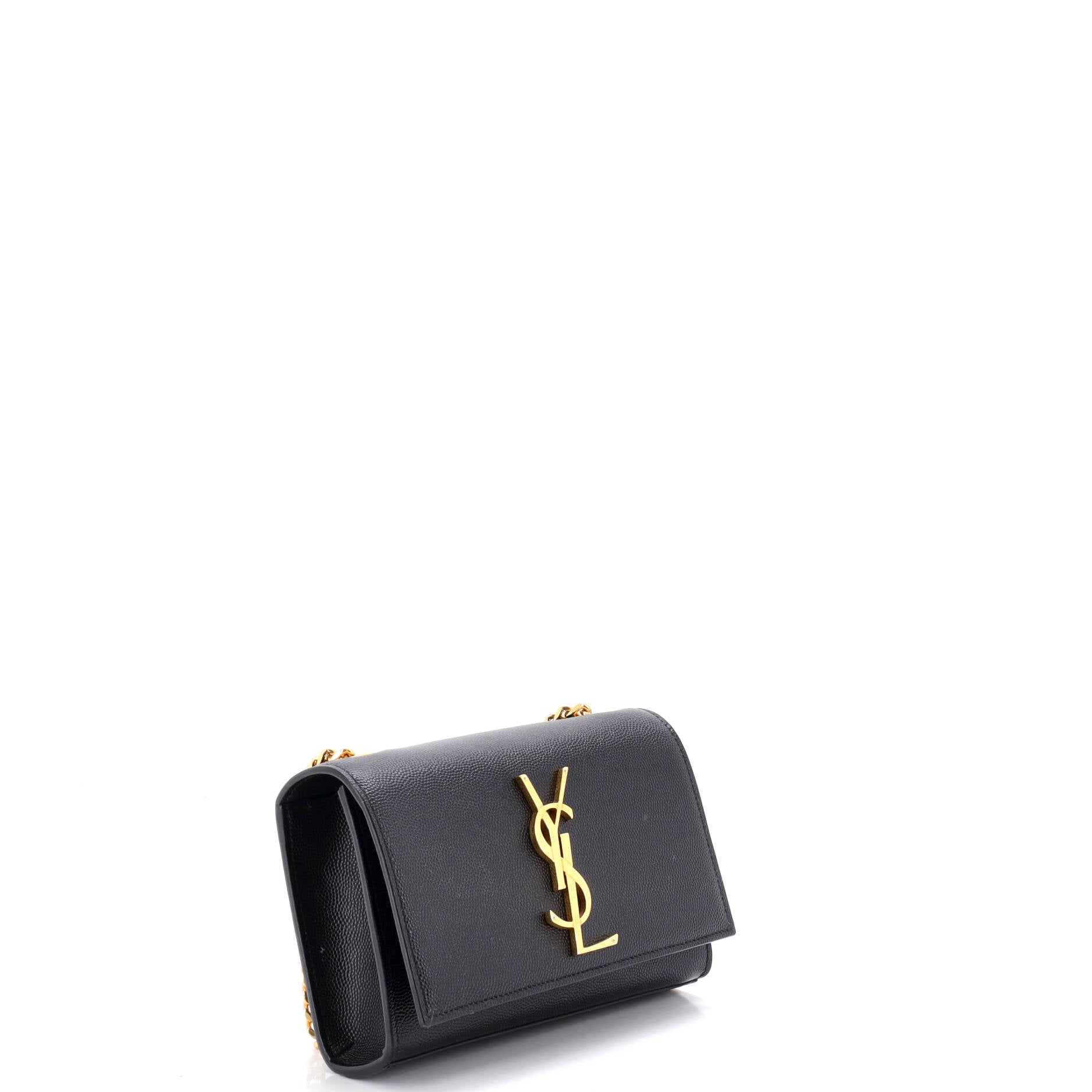 Classic Monogram Crossbody Bag Grainy Leather Small